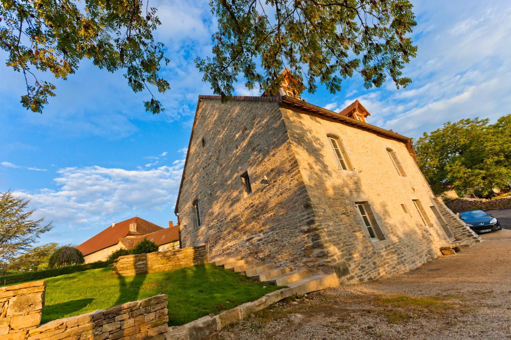 La Tour Charlemagne Bed and Breakfast Château-Chalon Eksteriør billede